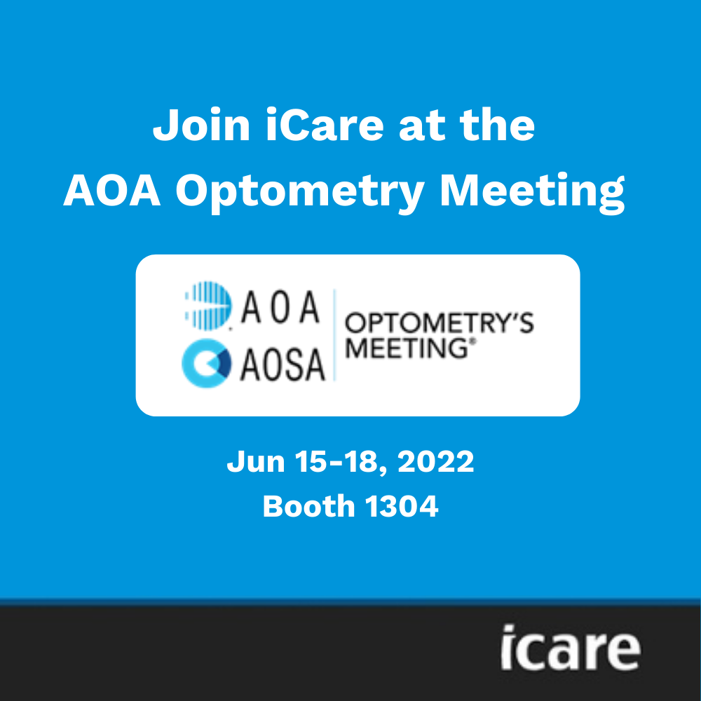 [iCare USA] AOA Optometry meeting 2022